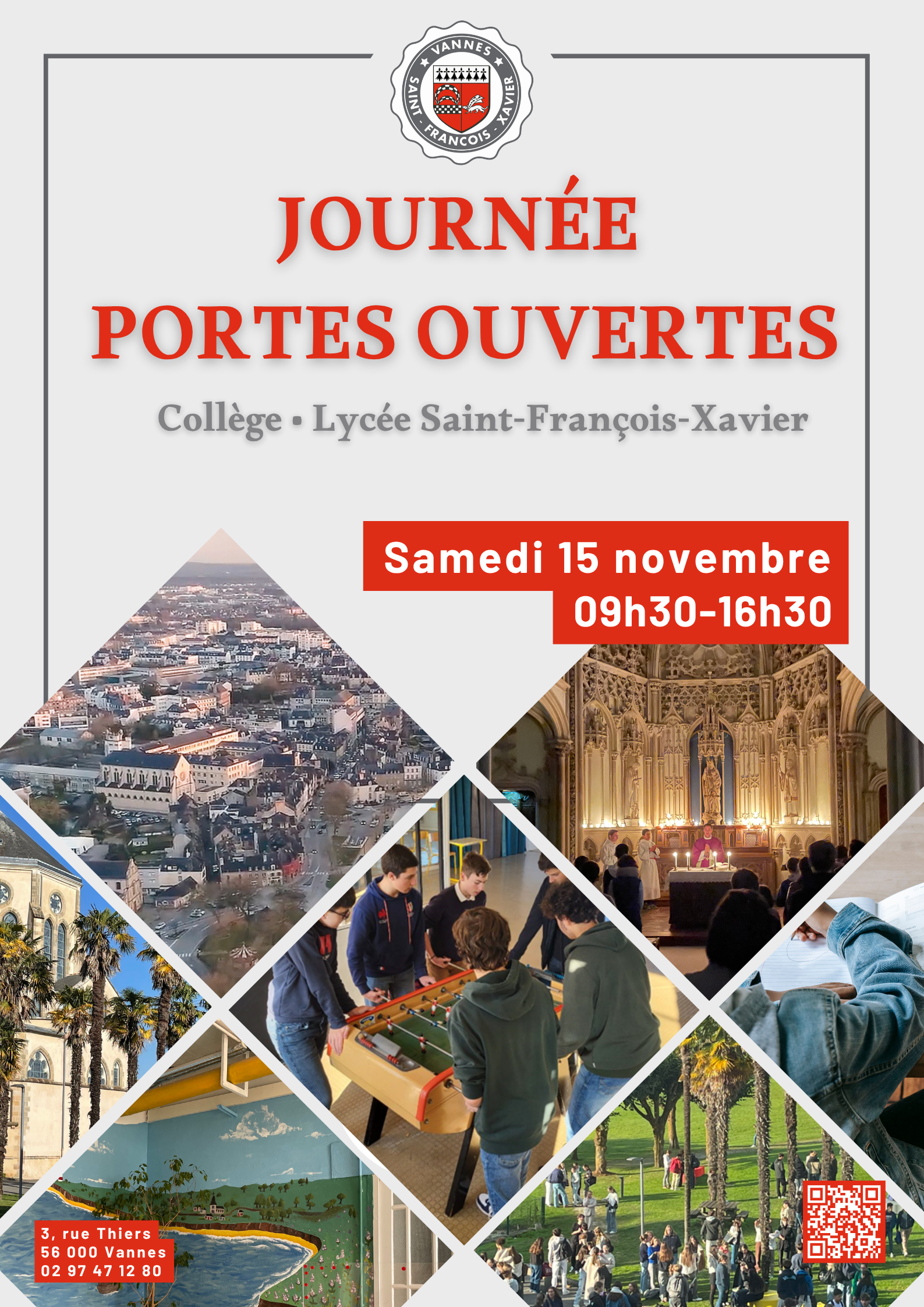 Portes ouvertes - Samedi 15 novembre !