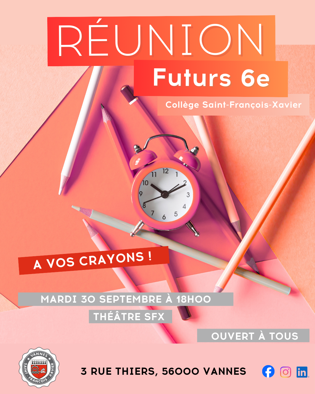 Réunion futurs 6e