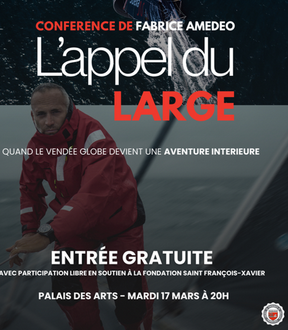 Conférence de M. Fabrice Amedeo - mardi 17 mars à 20h