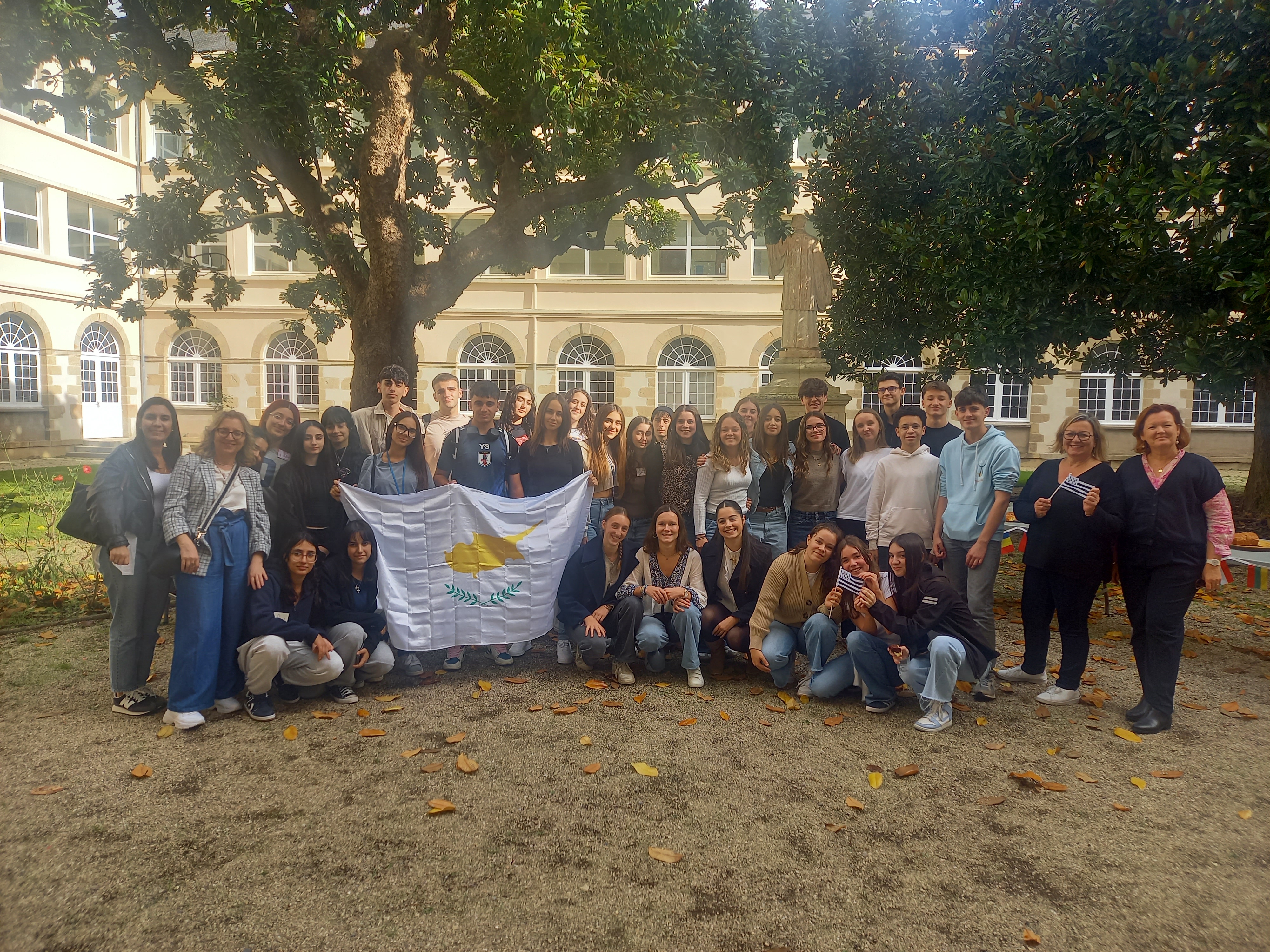 Premier échange avec le Lycée Makario de Larnaca