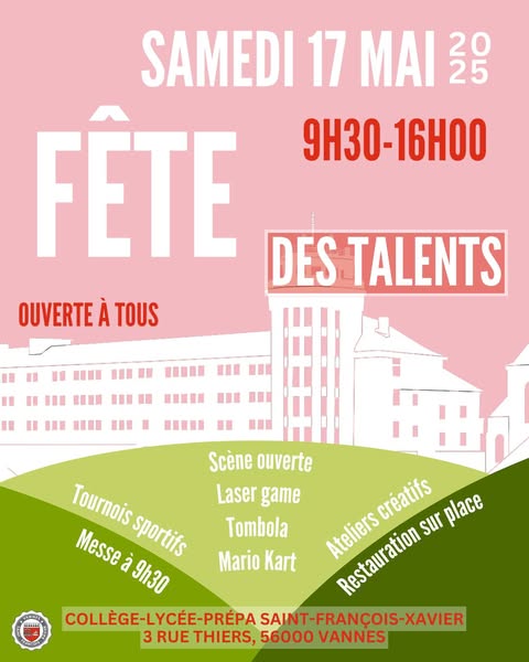 Samedi 17 mai - Fête des Talents