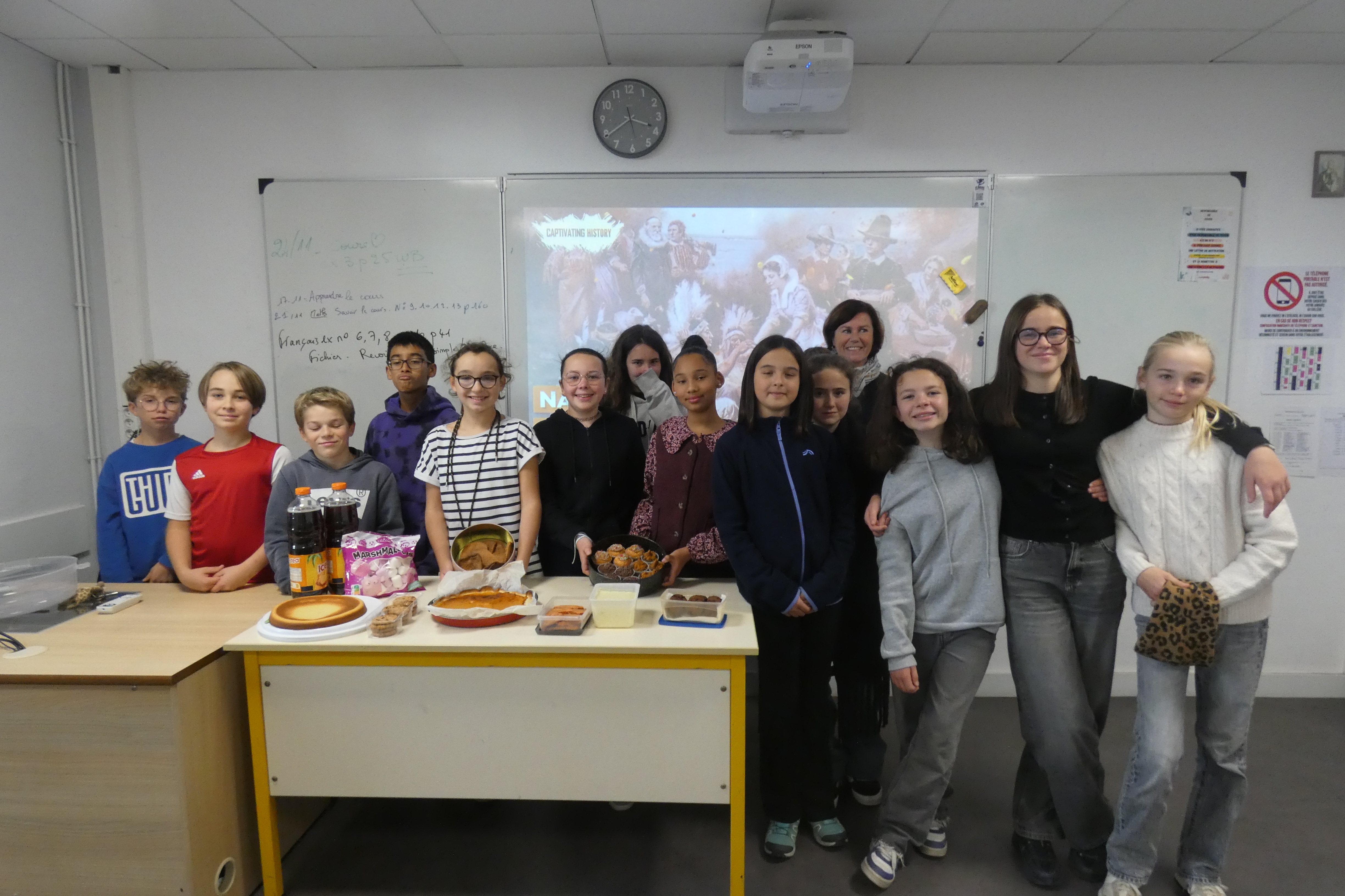 Découverte de Thanksgiving en atelier Shakespeare (6e-5e)